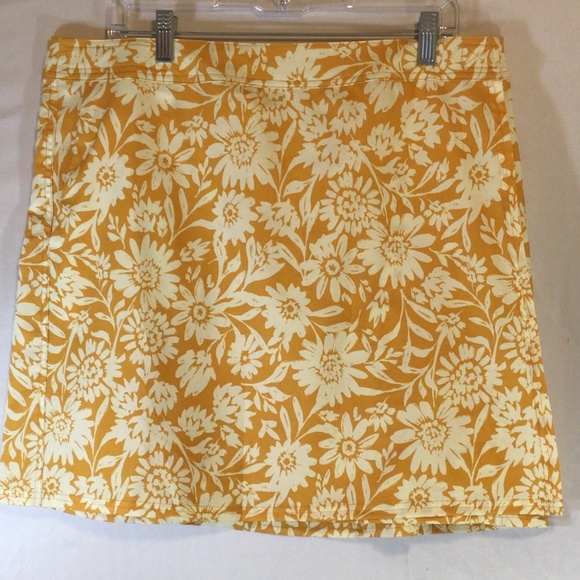 Rip Skirt Women’s Skirt Orange XL  Tuscan Sunflower Adjustable Wrap Resort Wear - Picture 1 of 10